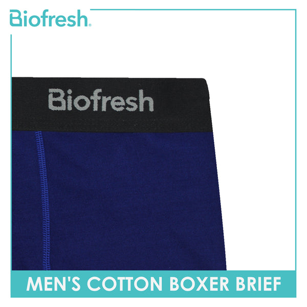 Biofresh Men's Antimicrobial Cotton Boxer Brief 1 piece UMBBFS2
