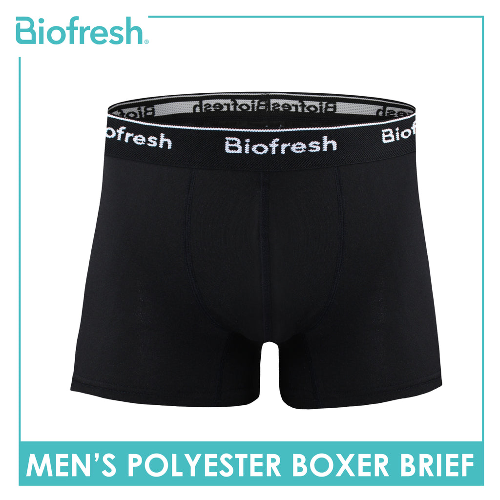 Hanford White Boxer Shorts Mens Men's Polyester Boxer Briefs