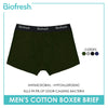 Biofresh Men's Antimicrobial Cotton Boxer Brief 1 piece UMBBFS2