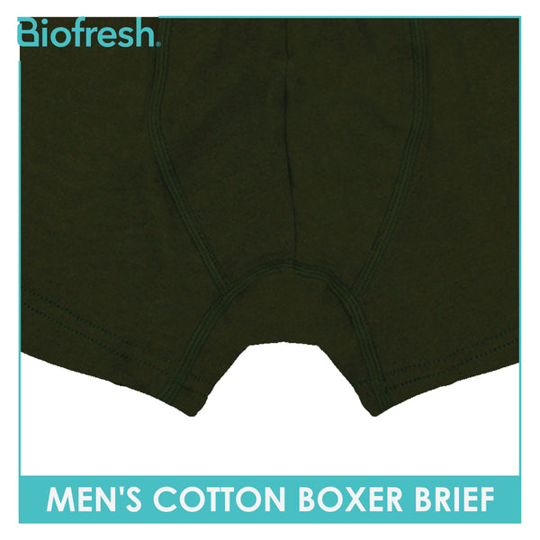 Biofresh Men's Antimicrobial Cotton Boxer Brief 1 piece UMBBFS2