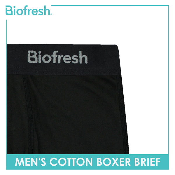 Biofresh Men's Antimicrobial Cotton Boxer Brief 1 piece UMBBFS2