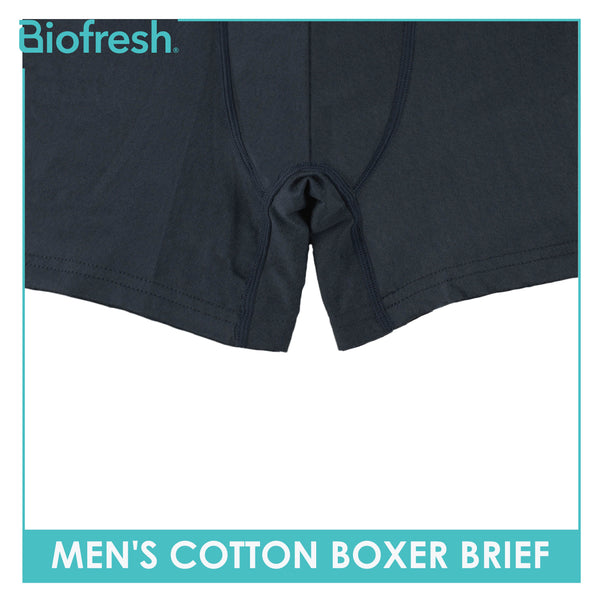 Biofresh Men's Antimicrobial Cotton Boxer Brief 1 piece UMBBFS2