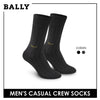 Bally Men's Premium Cotton Light Performance Dress Crew Socks 1 pair YMC1101