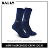 Bally Men's Premium Cotton Light Performance Dress Crew Socks 1 pair YMC1102