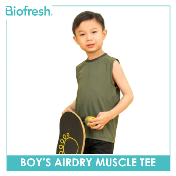 Biofresh Active Kids Boys AirDry Muscle Tee 1 piece MUBSM531