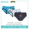Biofresh | TMNT Boys’ Antimicrobial Cotton Bikini Brief 3 pieces in a pack NTBBKG531