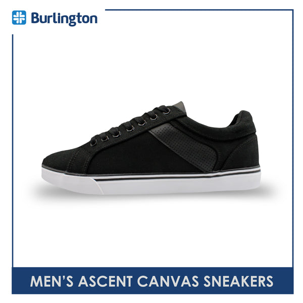 Burlington Men's Ascent Low Cut Canvas Sneaker Shoes HMH2402