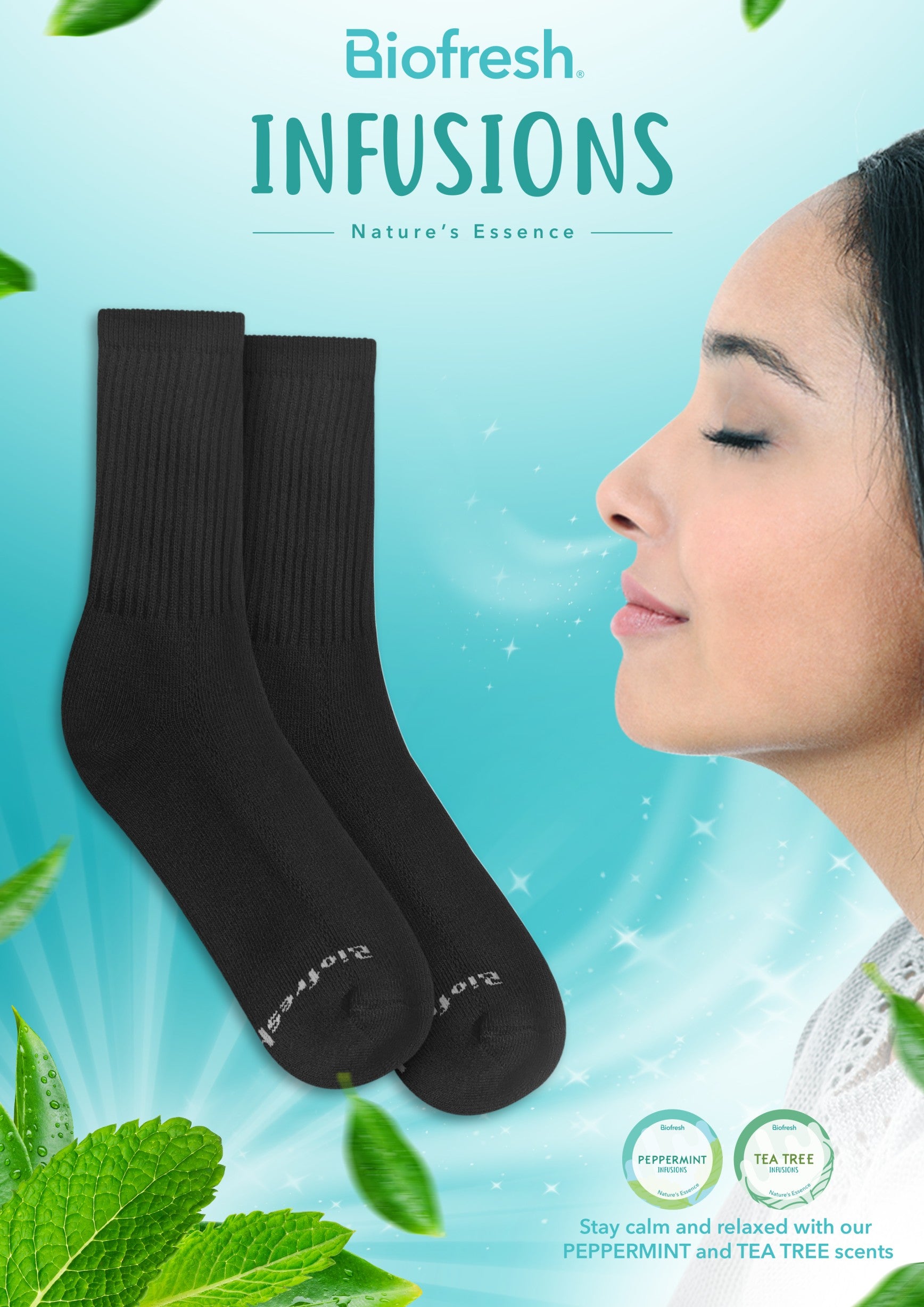 Biofresh Infusion RMSKG20 Men's Cotton Crew Sports Socks 3-in-1 Pack (4758557786217)