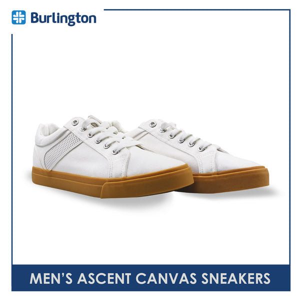 Burlington Men's Ascent Low Cut Canvas Sneaker Shoes HMH2402