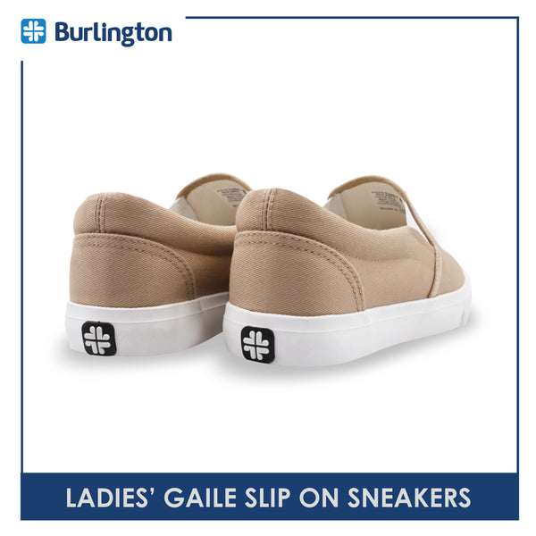 Burlington Ladies' Gaile Low Cut Canvas Slip-on Sneaker Shoes HLH2403