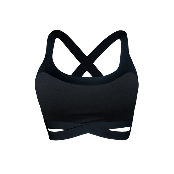 Cross Strap Sports Bra (4357795610729)