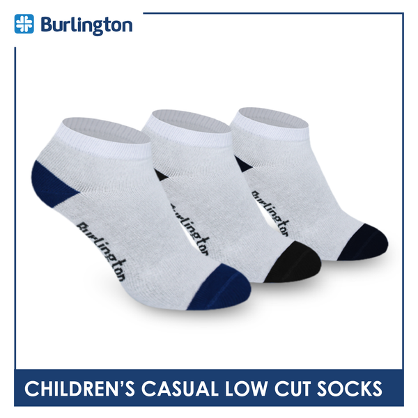 Burlington Children's Cotton Ankle Lite Casual Socks 3 pairs in a pack BGCS1 (Limited Time Offer) (6657215070313)