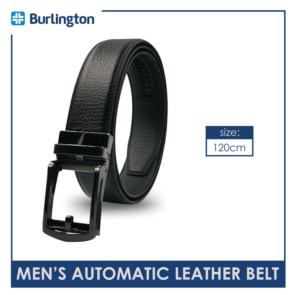 Automatic buckle outlet leather belt