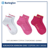 Burlington Children's Cotton Lite Casual Ankle Socks 3 pairs in a pack BGCKG14