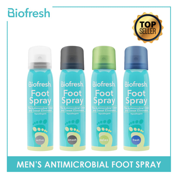 Biofresh BMFSS01 Men's Antimicrobial Foot Spray 1 pc (4369264705641)