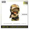 Dri Plus Men's Camou Series Washable Multi-Functional Moisture Wicking Balaclava 1 piece (limited edition) DMCAMOBALA1201