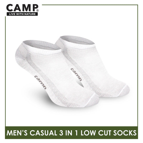 Camp Men's Cotton Lite Casual Low Cut Socks 3 pairs in a pack CMC0