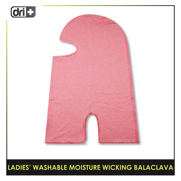 Dri Plus DLBAL01 Ladies' Washable Multi-Functional Moisture Wicking Premium Balaclava 1 piece