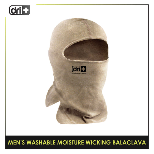 Dri Plus DMBALA01 Men's Washable Multi-Functional Moisture Wicking Premium Balaclava 1 piece