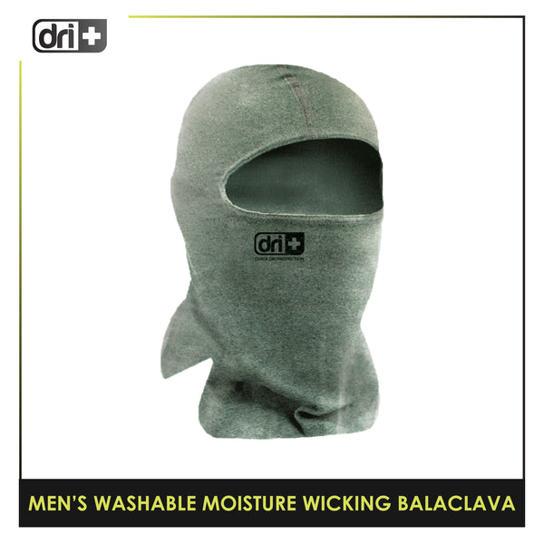 Dri Plus DMBALA01 Men's Washable Multi-Functional Moisture Wicking Premium Balaclava 1 piece