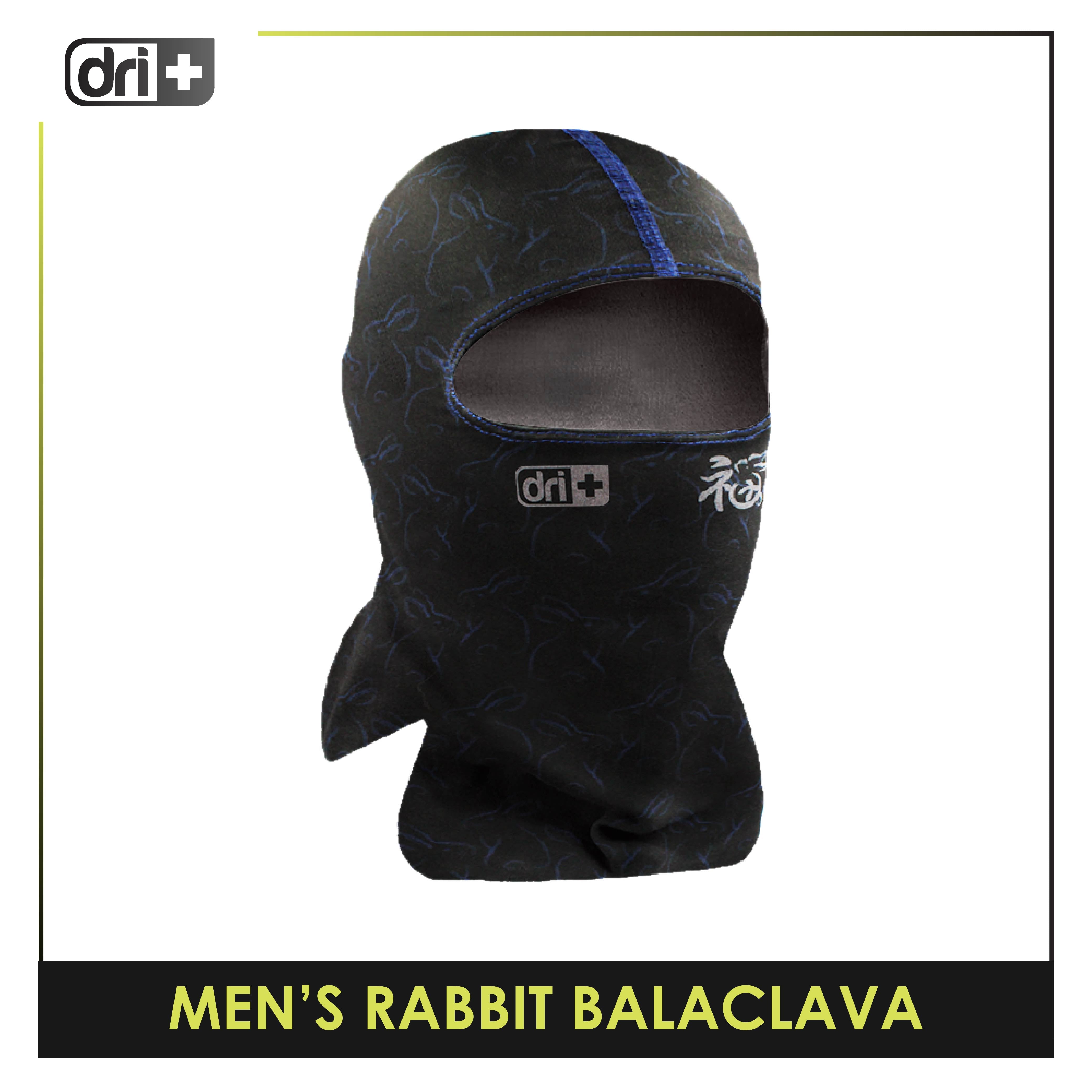 Dri Plus Men's Rabbit 2023 Washable Multi-Functional Moisture Wicking Balaclava 1 piece DMBCN3101