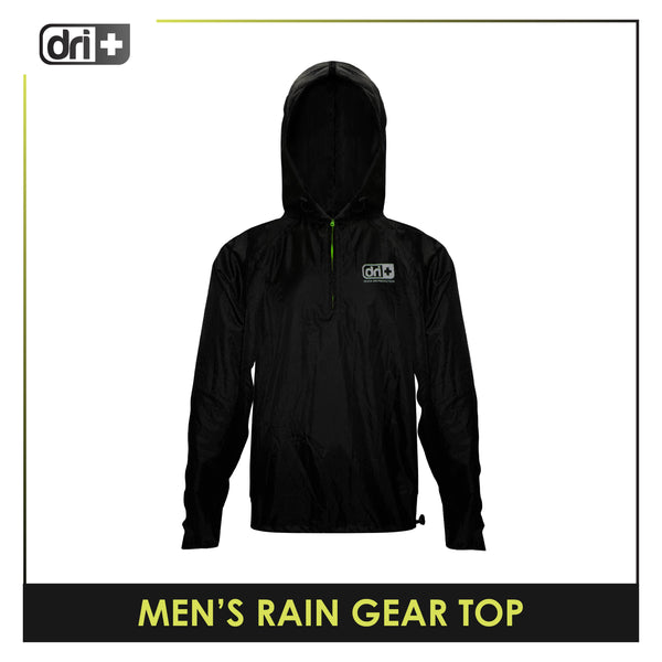 Dri Plus Unisex Lightweight Quick Dry Water Resistant Rain Gear Top DMGJ2401