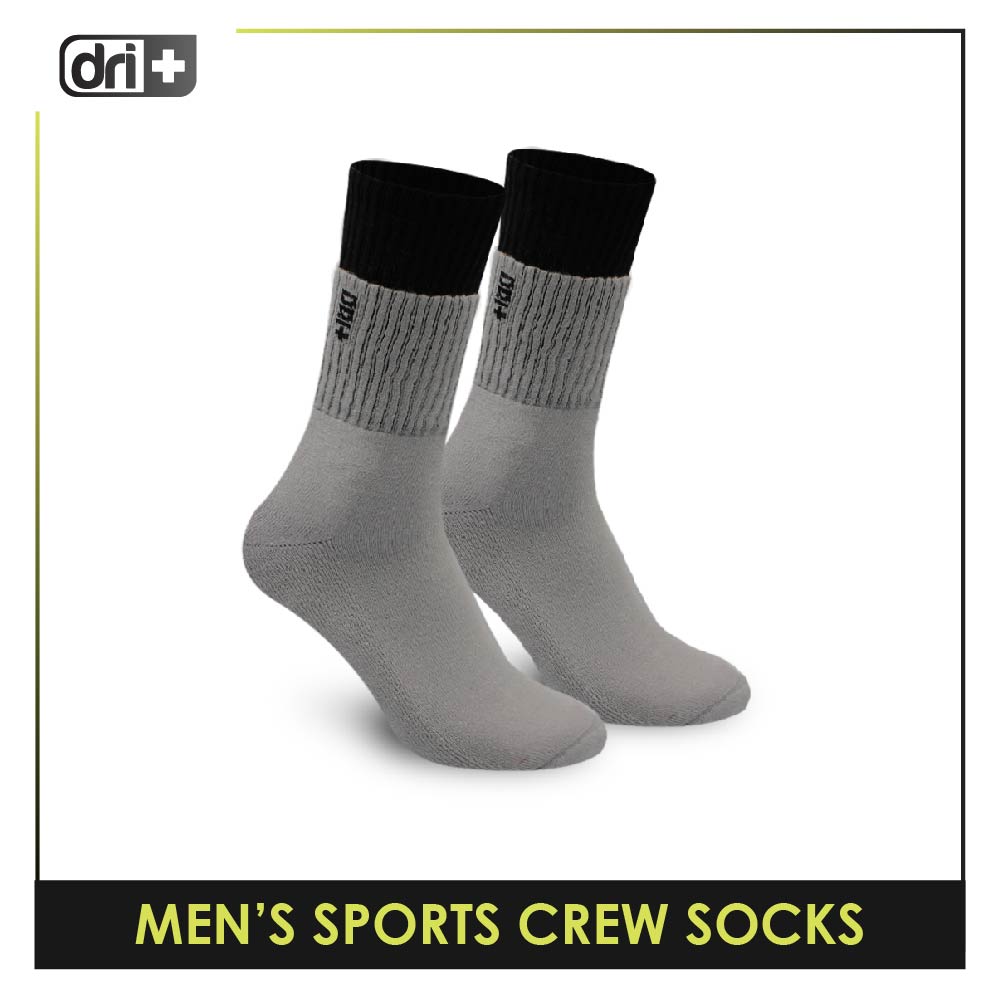 Dri Plus Men’s Extreme Performance Crew Socks 1 pair DMS2402