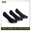 Dri Plus Men's Thick Sports Foot Cover Socks 3 pairs in a pack DMSFG2