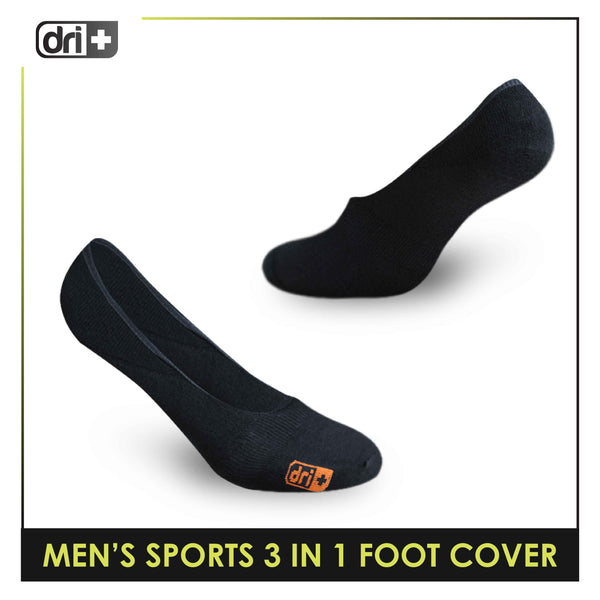 Dri Plus Men's Thick Sports Foot Cover Socks 3 pairs in a pack DMSFG2