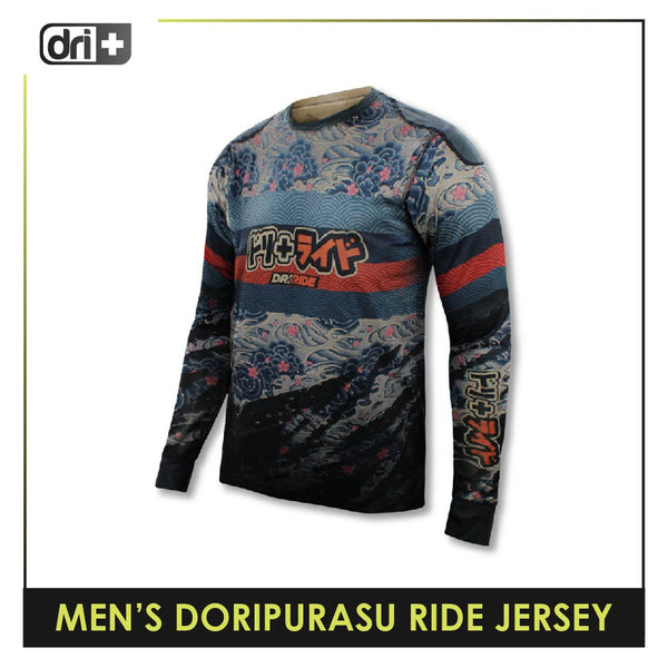 Dri Plus Men's Japanese Doripurasu Motorcycle Dri Jersey Long Sleeve 1 piece DMSRL2401