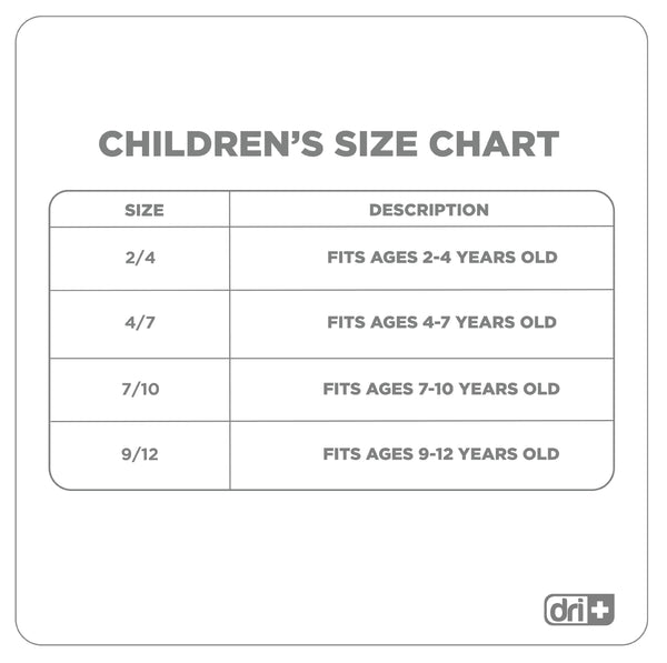Dri Plus Boys' Gripper Anti Slip Socks 1 pair DBCR2404