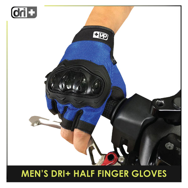 Dri Plus ODMGLOV1 Half Finger Gloves 1 Pair (4838395379817)