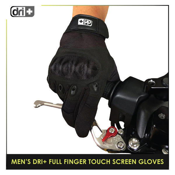 Dri Plus ODMGLOV2 Full Finger Touch Screen Gloves 1 Pair (4835994009705)