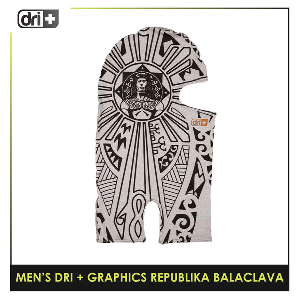 Dri Plus Men's Republika Series Washable Multi-Functional Moisture Wicking Balaclava 1 pc DMREPUBALA1201 (6650014892137)