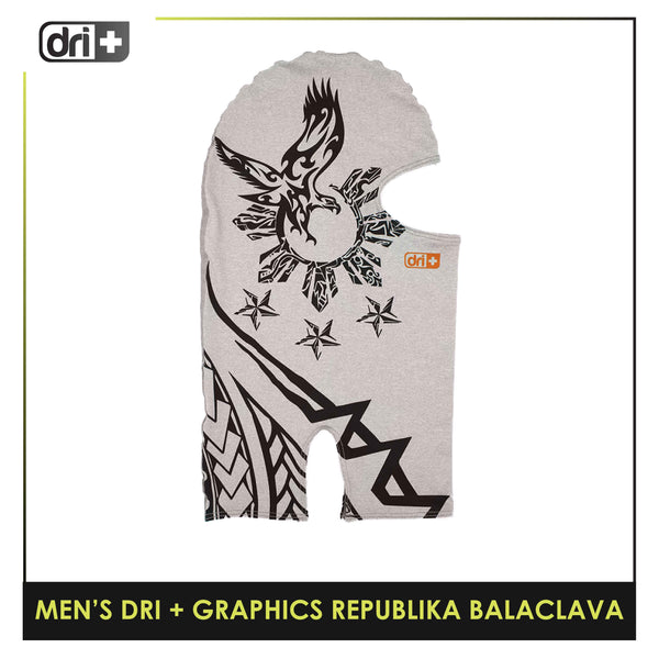 Dri Plus Men's Republika Series Washable Multi-Functional Moisture Wicking Balaclava 1 pc DMREPUBALA1201 (6650014892137)