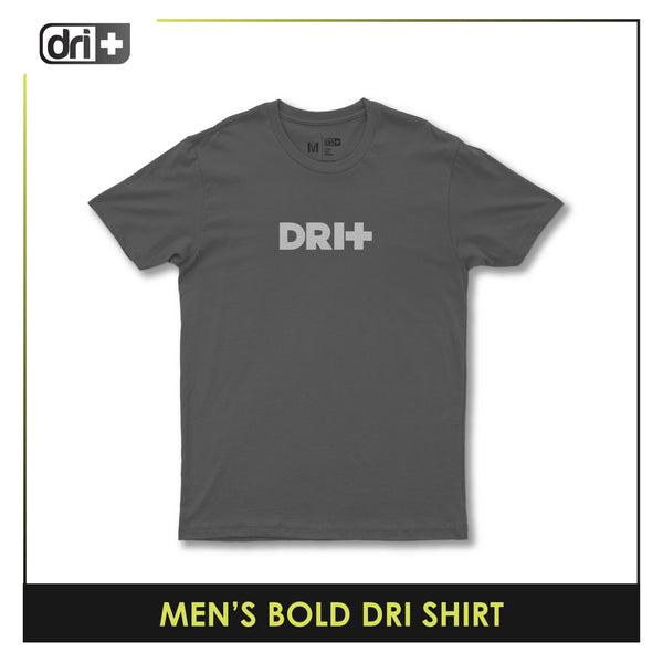Dri Plus Men's Sweat Wicking and Odor Free Quick Dri Shirt 1 piece DUMSR3102