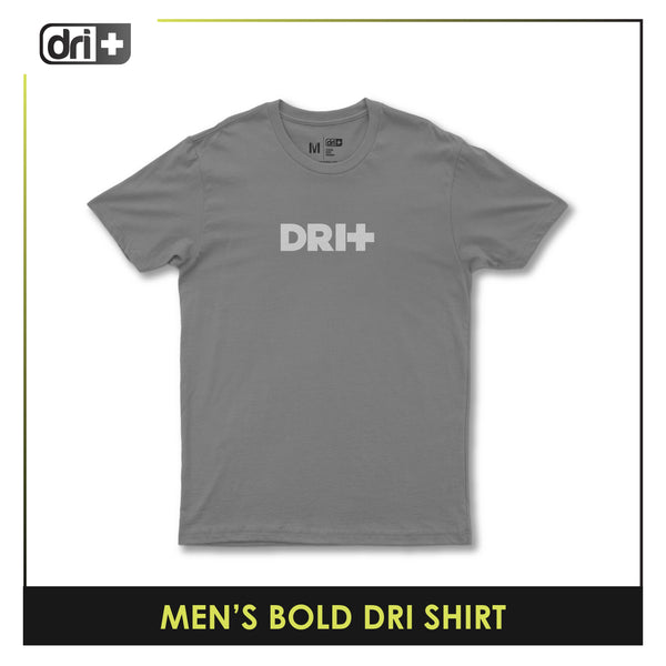 Dri Plus Men's Sweat Wicking and Odor Free Quick Dri Shirt 1 piece DUMSR3102