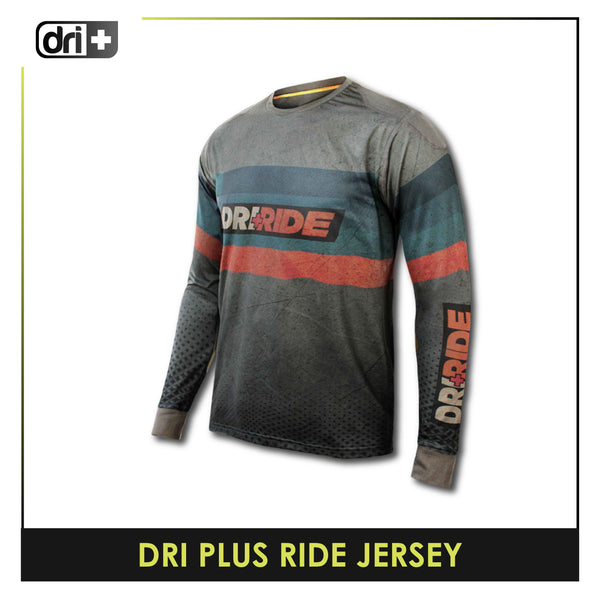 Dri+ Ride Men's Motorcycle Dri Jersey Long Sleeve 1 piece DUMSRL2101