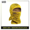 Dri Plus Men's Minions Washable Multi-Functional Moisture Wicking Balaclava 1 piece DMBALAM1401