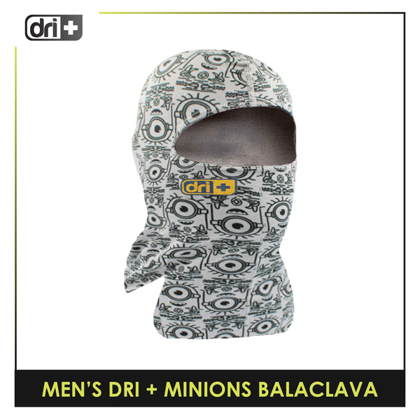 Dri Plus Men's Minions Washable Multi-Functional Moisture Wicking Balaclava 1 piece DMBALAM1401