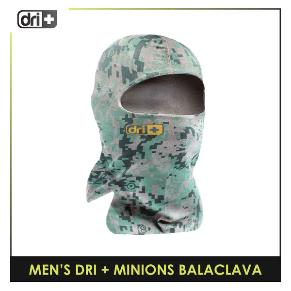 Dri Plus Men's Minions Washable Multi-Functional Moisture Wicking Balaclava 1 piece DMBALAM1401