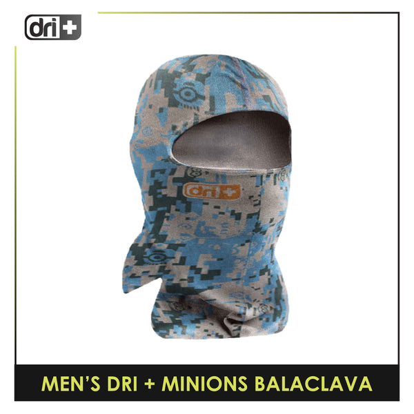 Dri Plus Men's Minions Washable Multi-Functional Moisture Wicking Balaclava 1 piece DMBALAM1401