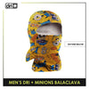 Dri Plus Men's Minions Washable Multi-Functional Moisture Wicking Balaclava 1 piece DMBALAM1402