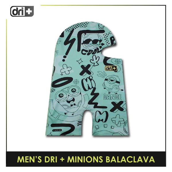 Dri Plus Men's Minions Washable Multi-Functional Moisture Wicking Balaclava 1 piece DMBALAM1402