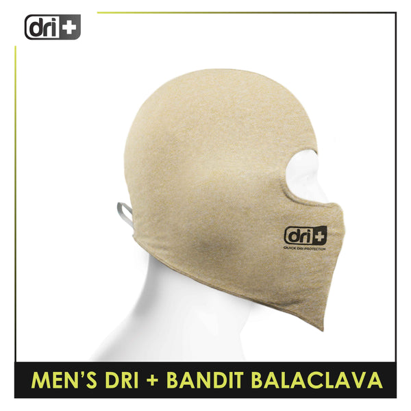 Dri Plus Men's Washable Multi-Functional Moisture Wicking Bandit Balaclava 1 pc (free size) DMBBALA1401 (6697403547753)