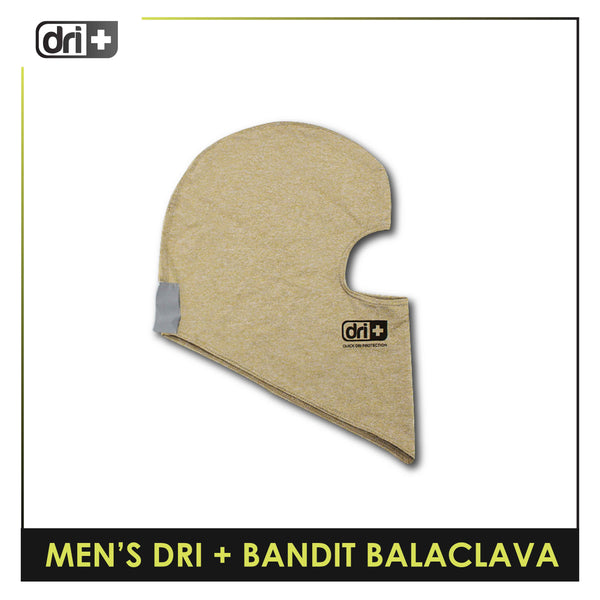 Dri Plus Men's Washable Multi-Functional Moisture Wicking Bandit Balaclava 1 pc (free size) DMBBALA1401 (6697403547753)