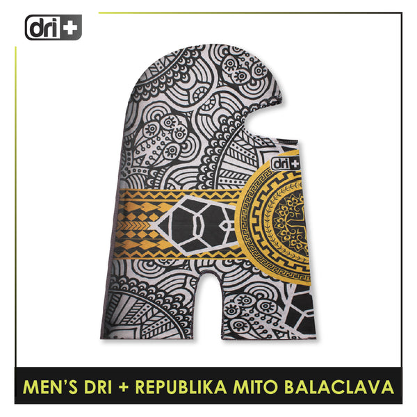 Dri Plus Men's Republika Mito Washable Multi-Functional Moisture Wicking Balaclava 1 piece DMBRM2301