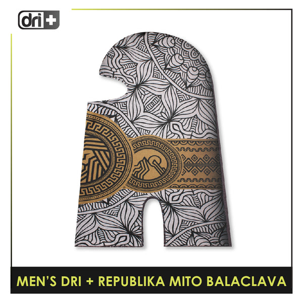 Dri Plus Men's Republika Mito Washable Multi-Functional Moisture Wicking Balaclava 1 piece DMBRM2301