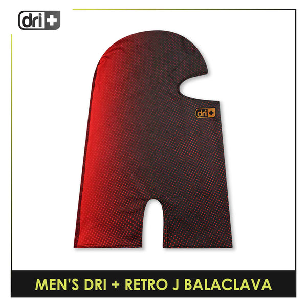 Dri Plus Men's Retro J Washable Multi-Functional Moisture Wicking Balaclava 1 piece DUMBRJ2201