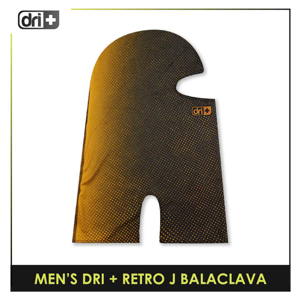 Dri Plus Men's Retro J Washable Multi-Functional Moisture Wicking Balaclava 1 piece DUMBRJ2201
